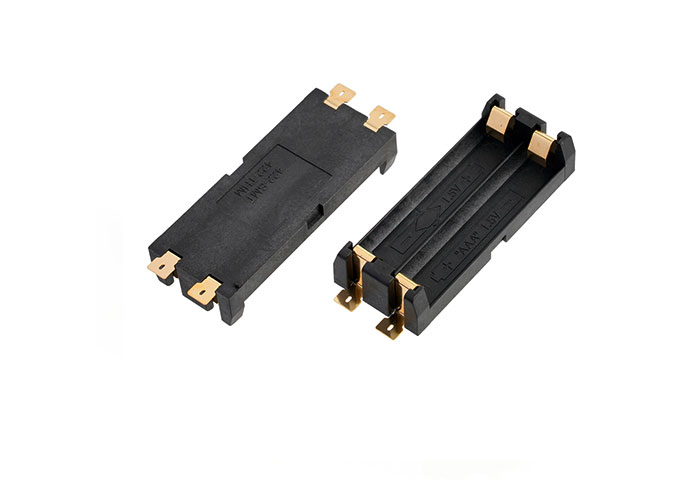Battery box BH-AAA-2J Au SMT